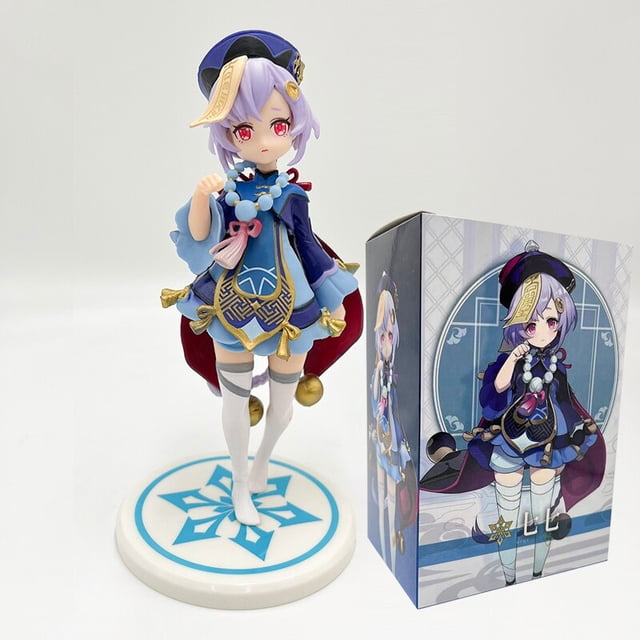 Figura DE ACCIÓN DE Genshin Impact Hu Tao, modelo de colección, juguetes de muñeca, 19cm QYM unisex