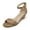NUDE/PU, variant on DREAM PAIRS Women's Ingrid Ankle Strap Low Wedge Sandal