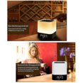 thumbnail image 4 of Portable Bluetooth Speaker Speaker Led Bedside Lamp With Touch Control, Color Changing Night Light Table Lamp With Alarm Clock For Bedroom, 4 of 4