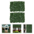 thumbnail image 3 of 2pcs Artificial Leaf Background Decor Plastic Greenery Backdrop Household Decorative Plant Wall Decor, 3 of 8