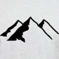 thumbnail image 3 of CafePress - Mountains Light T Shirt - Men's Classic Graphic T-Shirt, 3 of 4