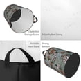 thumbnail image 2 of Fotbe Mallard Ducks Swimming Cesto de Ropa con Asas, Cesto Impermeable de Gran Capacidad, Bolsa de Lavado para Dormitorio, Cesto de Ropa con Ruedas y Asas-Small, 2 of 6