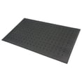 thumbnail image 5 of Rubber-Cal "Soft Cloud Drainage" Anti-Fatigue Matting - 3/4" thick x 3ft x 5ft - Black Mats with Holes, 5 of 11