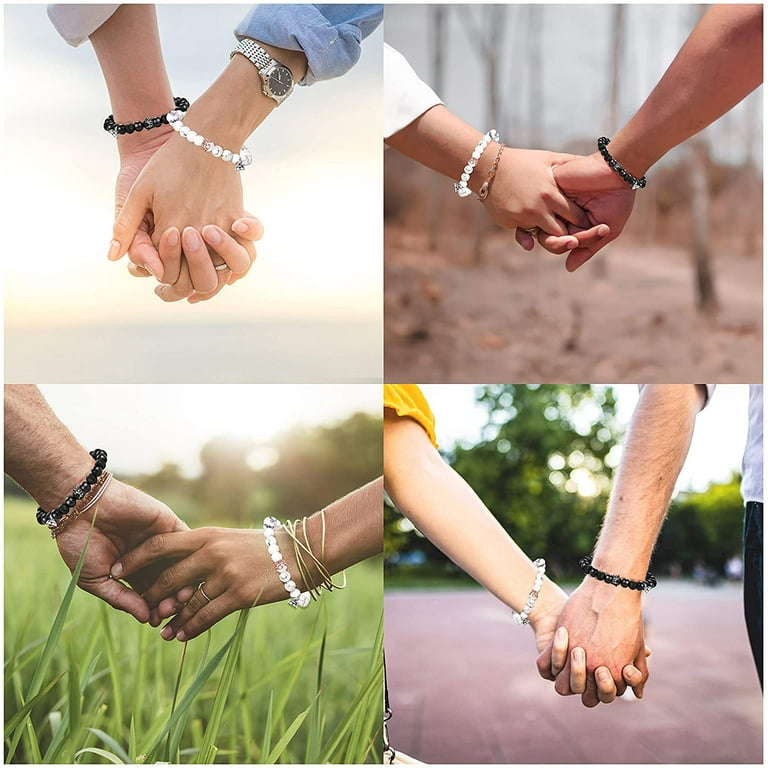 Bracelet couple distance connecté