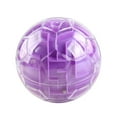 thumbnail image 4 of Bola de laberinto 3D juego de laberinto laberinto de mármol para fiesta juguete educativo Strade Fareast Limited Violeta 10,5 cm x 10,5 cm, 4 of 8