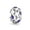Purple, variant on Bling Jewelry Womens Wave Cubic Zirconia Charm Bead Simulated Sapphire or Amethyst Sterling Silver