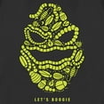 thumbnail image 2 of Women's The Nightmare Before Christmas Let's Boogie Portrait Graphic Tee Black X Large, 2 of 4