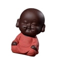 thumbnail image 4 of Estatua de Buda de Cerámica para Adorno Sala de Meditación de Yoga, Sala de Yoga, Hotel, , Etc. rojo, 4 of 8