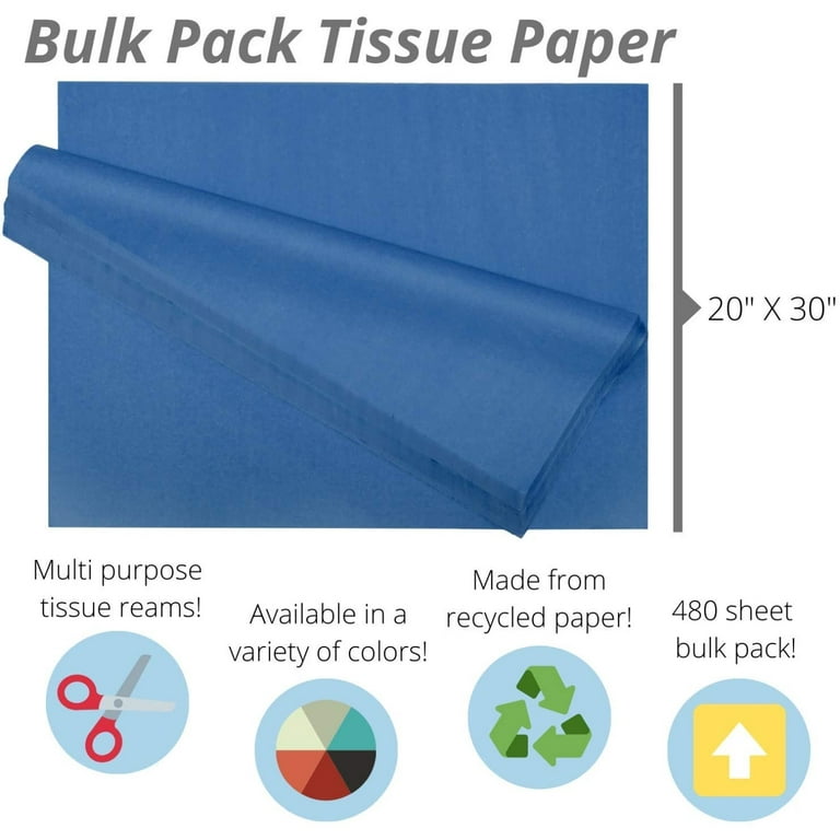 480 Sheets - 15 x 20 Packing Paper Sheets For Gift Wrapping And