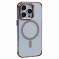 thumbnail image 1 of JAUCASE For iPhone 16 Pro Max Clear Case Compatible with MagSafe Lens Frame Kickstand PC+TPU Phone C, 1 of 5