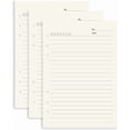 thumbnail image 1 of 6-Hole Filler Paper Binder Inserts 3 Pack 240 Pages Lined Notebook Refills, 1 of 12