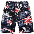 thumbnail image 1 of Fiudx Shorts de Playa para Hombre de Secado Rápido, Tejido Suave y Ligero, Tacto Suave, Diseño Floral Colorido, Perfectos para Surfear, Nadar y Vacaciones de Verano. Tallas M-4Xl. Incluye 1 Short., 1 of 2