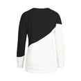 thumbnail image 4 of DYMADE Women Round Neck Long Sleeve Printed T-Shirt Top, 4 of 4