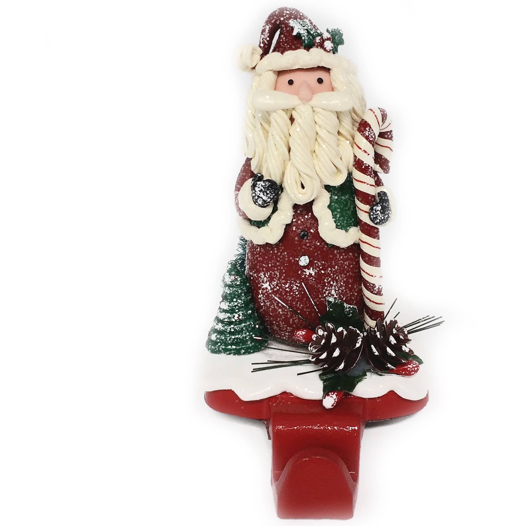 Holiday Time Santa Stocking Holder