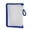 Blue, variant on Yonrjhukm Large-Capacity Clear Zipper File Folder, A4 Document Storage Bag with Transparent Panel, Metal Zipper, Reinforced Handle, Ideal for Test Papers, Textbooks, and Office Supplies