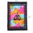 thumbnail image 3 of Multicolor Hippie Mandala Tapestry Poster Multi-styles Indian Wall Hanging Hippie Poster, 40x30 inches, 3 of 4