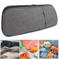 thumbnail image 4 of Crochet Storage Pouch, Durable Stylish Knitting  Organizer Practical  For Knitting Lovers For Crocheters For General Purpose For Professional Use, 4 of 8