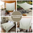thumbnail image 6 of Sage Green Tapestry for Bedroom Wall Hanging Tapestry, Ombre Gradient Striped Minimalist Texture Ceiling Backdrop Tapestries Poster Blanket Wall Decor for Teens Room Living Room Dorm 59" x 79", 6 of 8