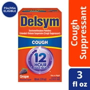 Best Otc Cough Suppressants - Delsym Adult Cough Suppressant Liquid, Grape Flavor, 3 Review 