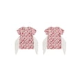 thumbnail image 3 of Aojekbee Toddler Girls Dress Horse/Boots Print Tassel Round Neck Short Sleeve Casual Dress Summer Fashion Princess Dress, 3 of 10