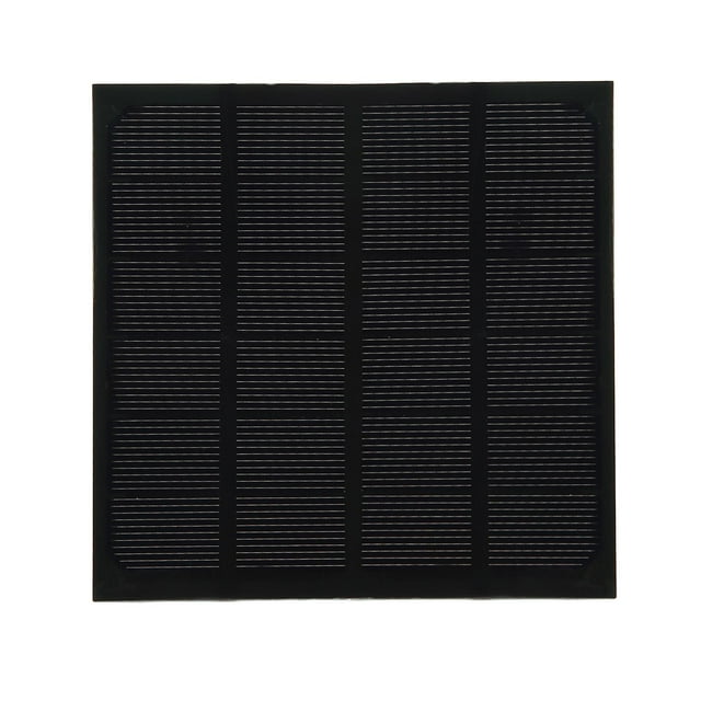 2W 6V Solar Panels High Battery Efficiency Energy Saving Charger Portable Solar Panel 115 x 115mm for Mobile Phone