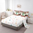 thumbnail image 5 of Homewish Heart Monogrammed T 7-Piece King Bedding Set Kawaii Bowtie Ultra Soft Reversible Decor For Teens, 5 of 8