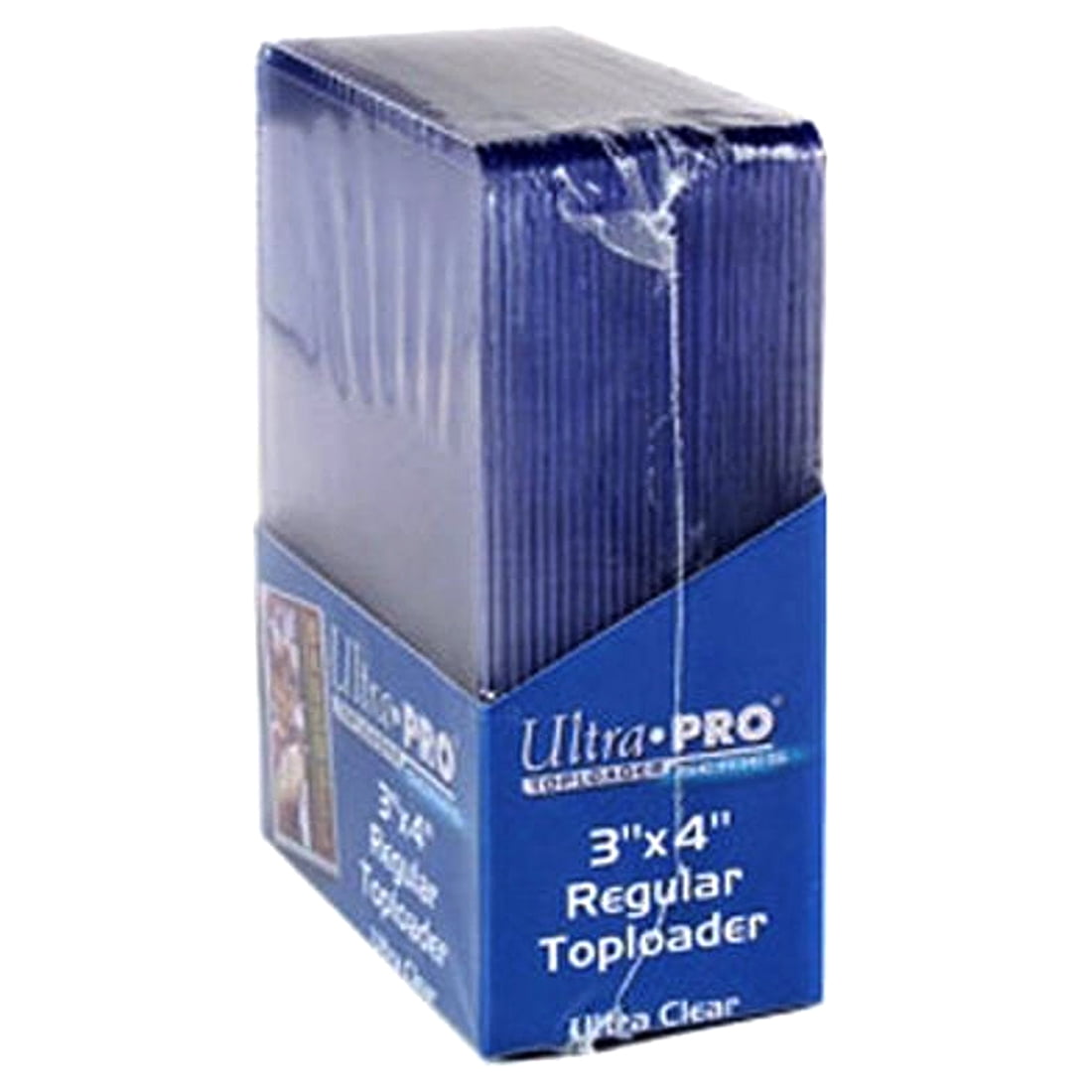 Ultra Pro 200 Regular TOPLOADERS Standard + 200 Free Sleeves New Top Load Lot