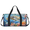 Multicolour 4, variant on Herdesigns Western Aztec Gym Bag for Women, Duffle Bag for Travel Sport, Striped Lightweight Waterproof Carry on Weekender Dance Yoga Workout Bags