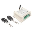 thumbnail image 2 of Wireless Remote Control Switch Relay 2CH Controller Receiver Transmitter 433Mhz 30A DC12V‑36V, 2 of 14
