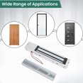 thumbnail image 4 of Lock 280KG Electric Magnetic Lock for Single Door  Mounted Concealed Double Door Access Control Magnetic Lock Glass Door Electromagnetic Lock, 4 of 7