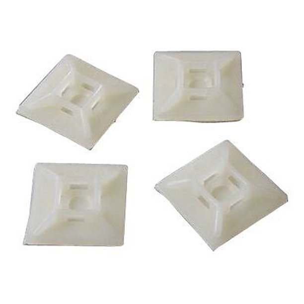 StarTech Selfadhesive Nylon Cable Tie Mounts 100/pk HC102 Walmart