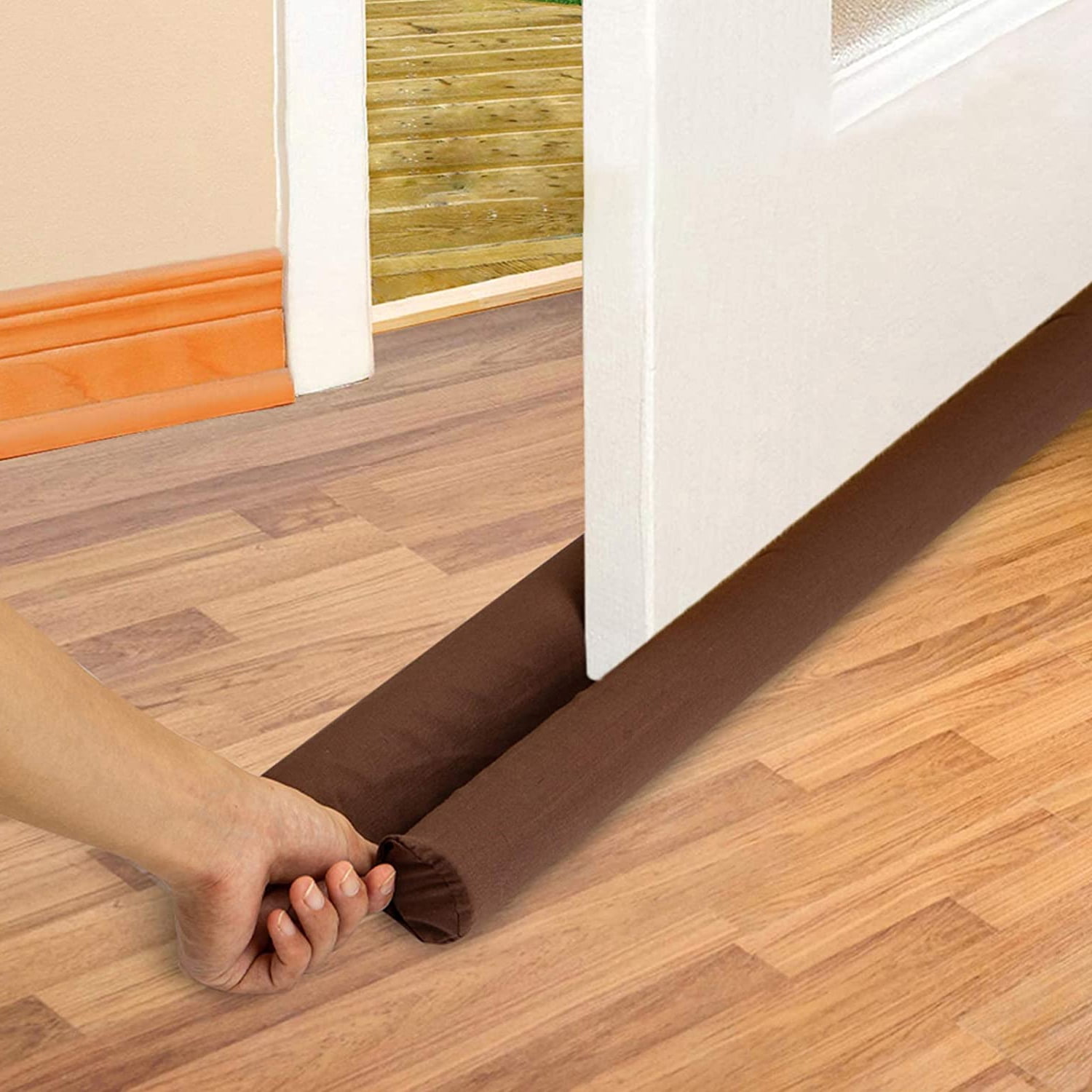 ARMODORRA Draft Door Stopper 36 Inches, Draft Guard for Interior Door