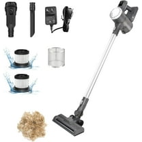 Cordless Vacuum Cleaner, Stick Vacuum with 11Kpa Suction, Rechargeable Vacuum Cleaners for Home, Lightweight Vacuum Household Vacuum for Hard Floor Pet Hair, Vacuum Cleaner Carpet and Floor