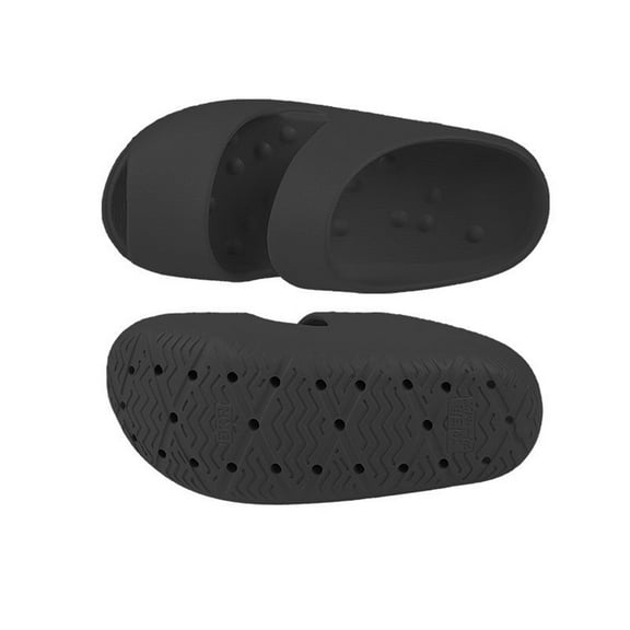 1 Pair EVA Non-Slip Swing Slippers Wedge Sandals Sports Fitness Massage Shoes