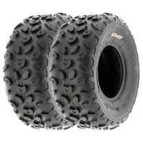 SunF ATV/UTV All Terrain Quad Mini Bike Tire 145/70x6 145/70-6(14x6-6) 6 PR Tubeless A014 (Set of 2)