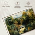 thumbnail image 6 of Elephant Stock Louveciennes Wall Art - Horizontal Canvas Wall Art - Living Room Wall Decor - Abstract Canvas - Gray And Green Decor By Pierre Auguste Renoir - 39" x 26", 6 of 8