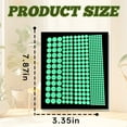 thumbnail image 2 of CCOCC 407Pcs Glow in the Dark Stickers,Bright Glow Effect Wall Decor for Bedroom,Automatic Light Emission Wall Decals,0, 2 of 7