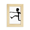 thumbnail image 1 of Universe Alien Monster Jumping Alien Desktop Display Photo Frame Picture Art Painting 5x7 inch, 1 of 3
