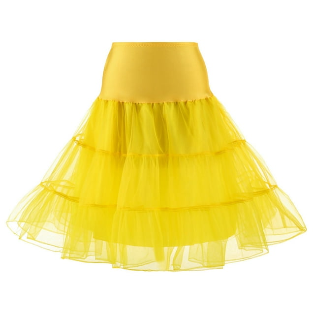 Mrat Jupe Taille Haute Plissée Jupe Midi Femmes Haute Qualité Jupe Courte Plissée Taille Haute Tutu Adulte Jupe de Danse Jupe Midi Évasée Taille Haute