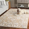 thumbnail image 3 of SAFAVIEH Marquee Deforrest Medallion Area Rug, Rust/Blue, 8' x 10', 3 of 8