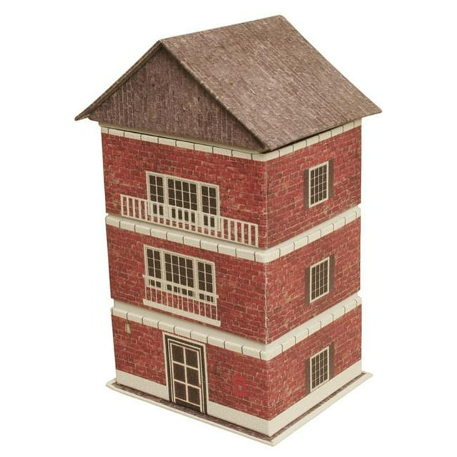 Wald Imports 6406 Paperboard House Stackers, Brick