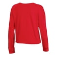 thumbnail image 3 of Women's Russell Scarlet Ohio State Buckeyes Fashion Cropped Long Sleeve T-Shirt, 3 of 3