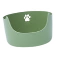 thumbnail image 4 of Open Top Pet Litter Tray Large Bedpan Portable High Sided itter Box for All L, 4 of 9