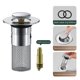 thumbnail image 2 of suitable for Drain Stopper Universal Bathroom Sink Stopper Stainless Steel Anti-Clog Filter Hair Catcher for Home QingHai-CHENG DU SI XI, 2 of 5