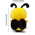 thumbnail image 2 of Juguete de abeja de peluche lindo de 20 cm/7,87 pulgadas, juguete de abeja relleno, ocupado pero feliz, 2 of 5