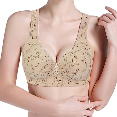 Women s Seamless Up Bra Up Bra Multiway Bra With Deep Scoop Neck And Removable Straps Women s Lingerie Plain Sleepwear Ultra Thin Plus Size Everyday Bra