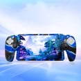 thumbnail image 4 of Funda Protectora Silicona Likrtyny Antideslizante para Portal PS5 Camuflaje Azul, 4 of 9