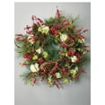thumbnail image 2 of Sullivans Artificial Mixed Pine Wreath 24"H Green, 2 of 5