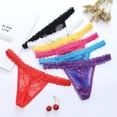 thumbnail image 4 of Tanga sexy de cintura baja para mujer, estilo europeo y americano, ropa interior de amor sexy, bragas hipster, calzoncillos de encaje, calzoncillos de tiro bajo, regalo, 4 of 5