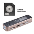 thumbnail image 3 of Tomshoo Digital Audio Dictaphone MP3 Player USB Flash Disk for Meeting, 3 of 7
